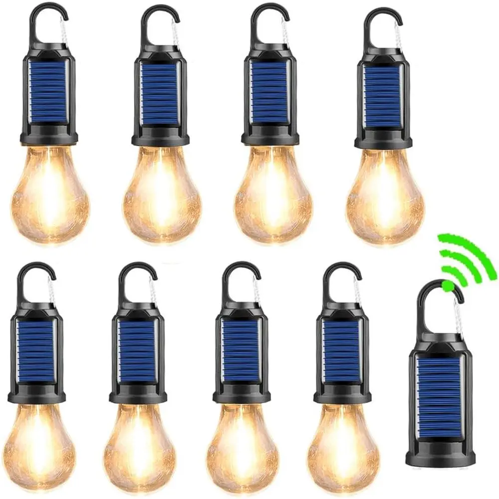 8pack r Camping Lights Sensor Hooked Tent Lamp Hanging Outdoor Waterproo Camp Small Rechargeable Bulb Portable Lantern with Clip
8pack r Camping Lights Sensor Hooked Tent Lamp Hanging Outdoor Waterproo Camp Small Rechargeable Bulb Portable Lantern with Clip