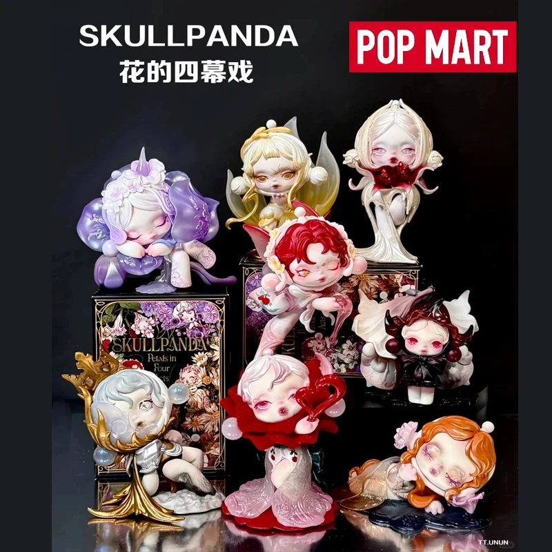 Genuine POPMART Blind Box SKULLPANDA Series Figures - Four Acts of Flowers Collection First Launch Toy Ornament Birthday Gift
Genuine POPMART Blind Box SKULLPANDA Series Figures - Four Acts of Flowers Collection First Launch Toy Ornament Birthday Gift