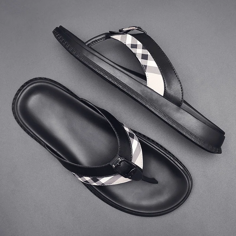 Summer New Shoes for Men Slippers Trend Casual Flip-flops Outdoor Man Soft Latex Sandals Beach Shoes
Summer New Shoes for Men Slippers Trend Casual Flip-flops Outdoor Man Soft Latex Sandals Beach Shoes