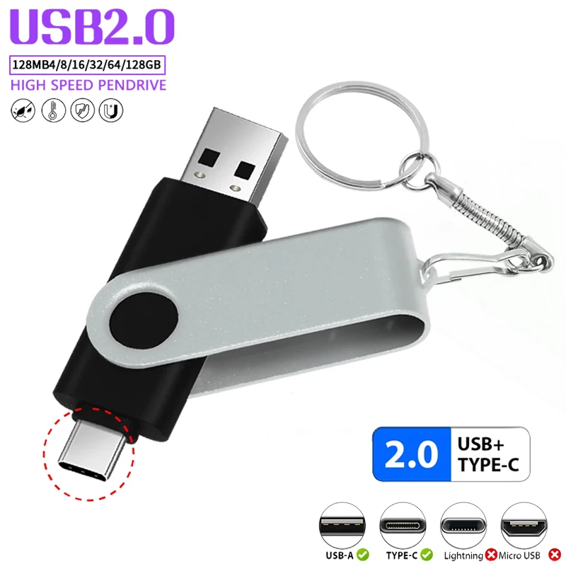 USB-флеш-накопитель TYPE-C, 128 ГБ, 2 в 1, 64 ГБ, металлический флэш-накопитель USB 2,0, 32 ГБ, тип-C + USB-накопитель C, 16 ГБ, 8 ГБ, бизнес-подарок
USB-флеш-накопитель TYPE-C, 128 ГБ, 2 в 1, 64 ГБ, металлический флэш-накопитель USB 2,0, 32 ГБ, тип-C + USB-накопитель C, 16 ГБ, 8 ГБ, бизнес-подарок