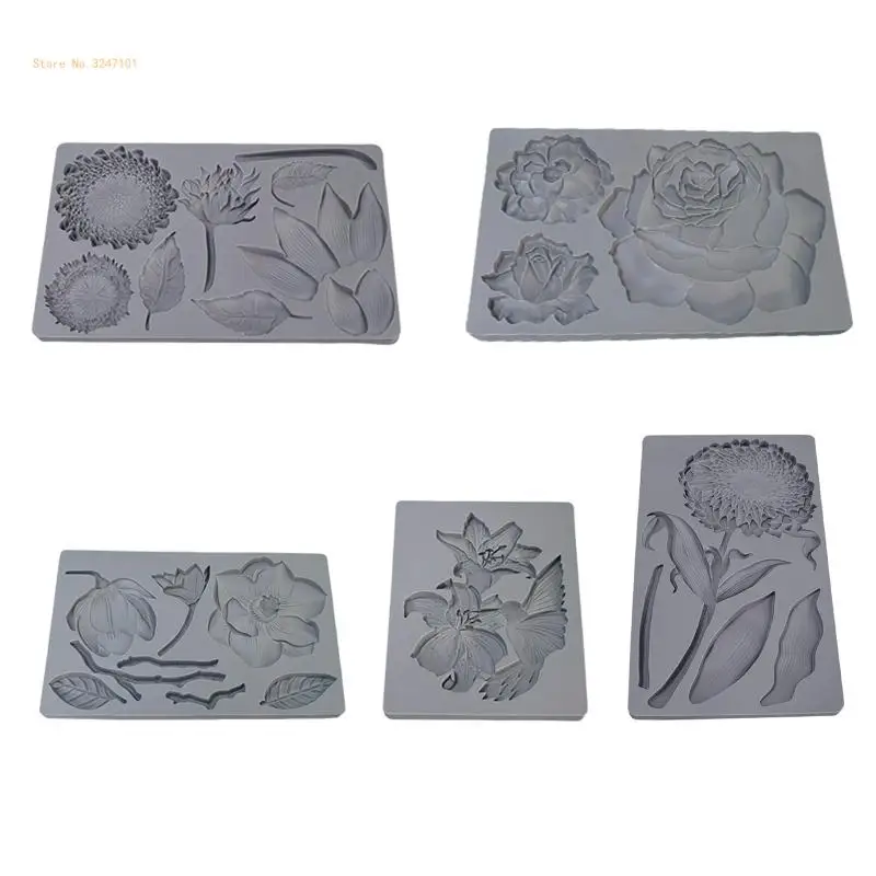 Cake Silicone Mold Flower Decorating Baking Fond Polymer Craft DIY Baking Molds Dropship
Cake Silicone Mold Flower Decorating Baking Fond Polymer Craft DIY Baking Molds Dropship