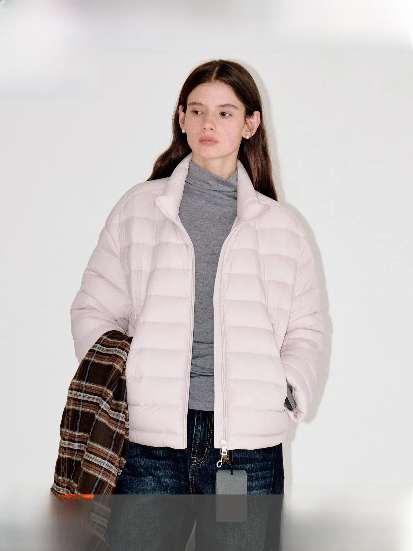 Fano Breathable Lightweight Low Saturation Baby Pink Women's down Jaet 2025 Winter Collection Slim Fit Korean Sle
Fano Breathable Lightweight Low Saturation Baby Pink Women's down Jaet 2025 Winter Collection Slim Fit Korean Sle