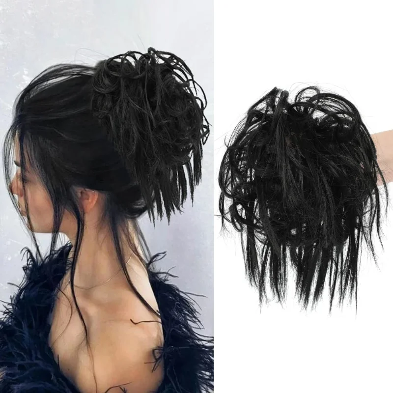 support hair piece short ponytail braid artificial hair loop extension band elastic rubber band fake bun accessories
support hair piece short ponytail braid artificial hair loop extension band elastic rubber band fake bun accessories