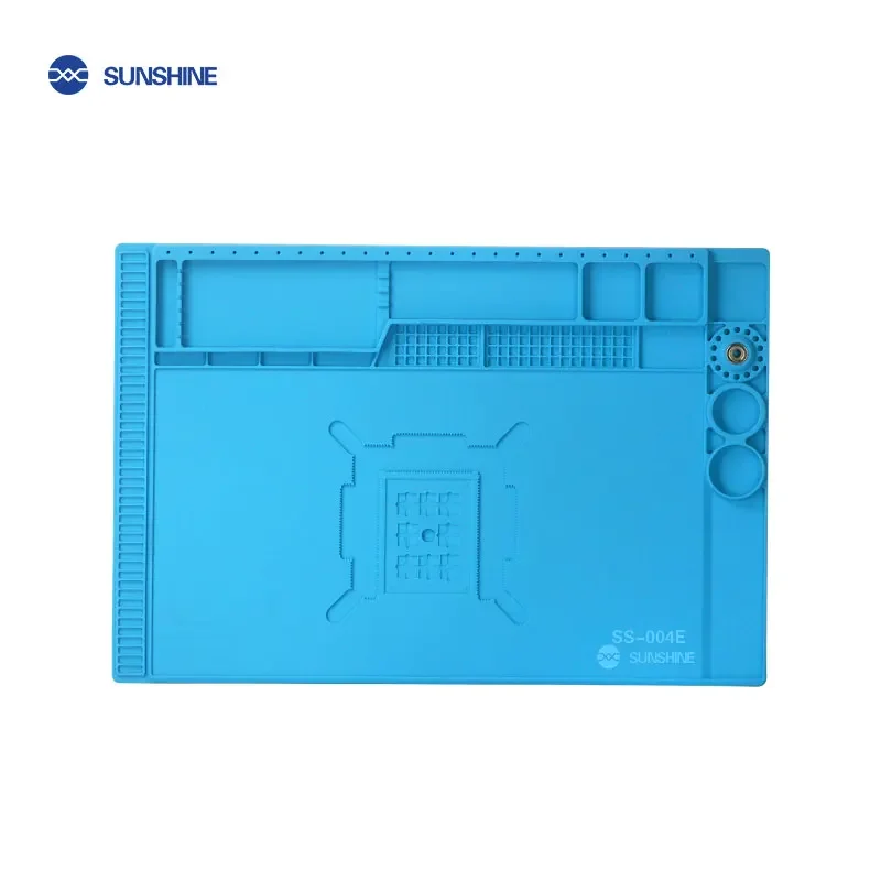 SS-004E Multifunctional Magnetic heat resisting silicone worktable pad Desk Mat Repair Mainboard Jig pads CPU Tools
SS-004E Multifunctional Magnetic heat resisting silicone worktable pad Desk Mat Repair Mainboard Jig pads CPU Tools