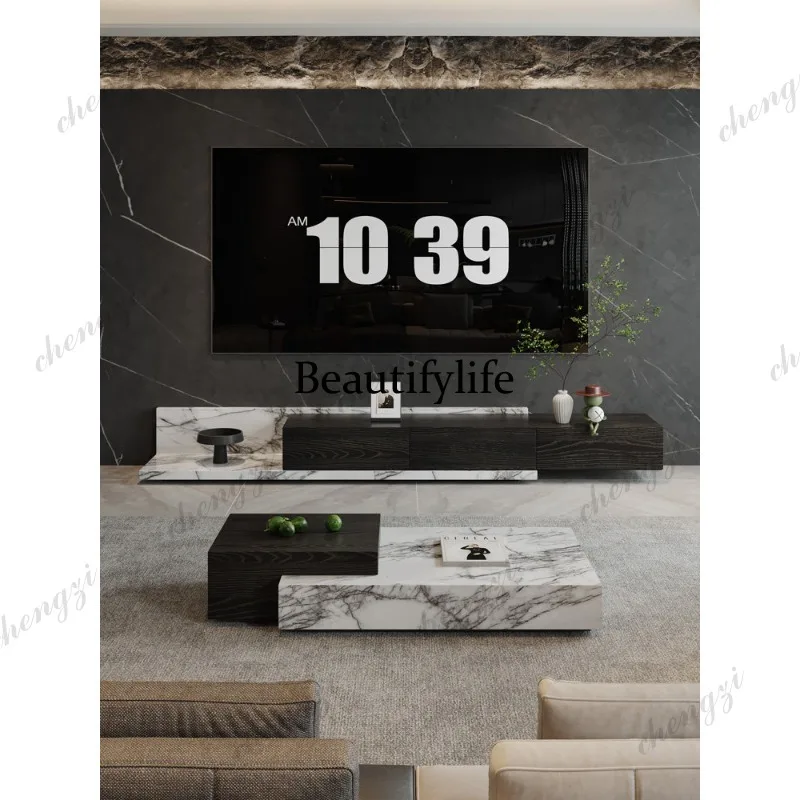 Italian minimalist marble TV cabinet telescopic floor cabinet floor natural luxury stone TV cabinet
Italian minimalist marble TV cabinet telescopic floor cabinet floor natural luxury stone TV cabinet