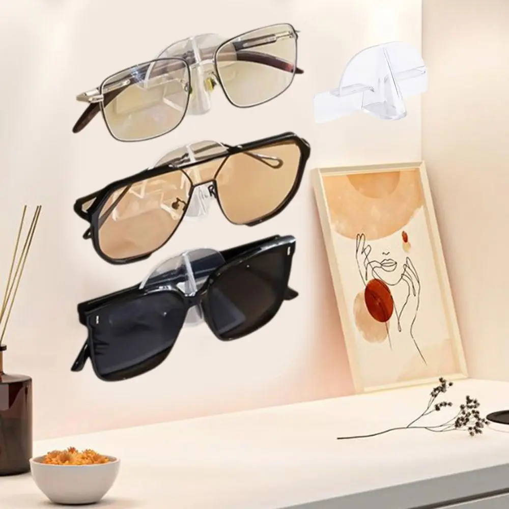 10Pcs Clear Glasses Storage Rack Self Adhesive Traceless Sunglasses Storage Rack Plastic Wall Mounted Glasses Display Rack
10Pcs Clear Glasses Storage Rack Self Adhesive Traceless Sunglasses Storage Rack Plastic Wall Mounted Glasses Display Rack