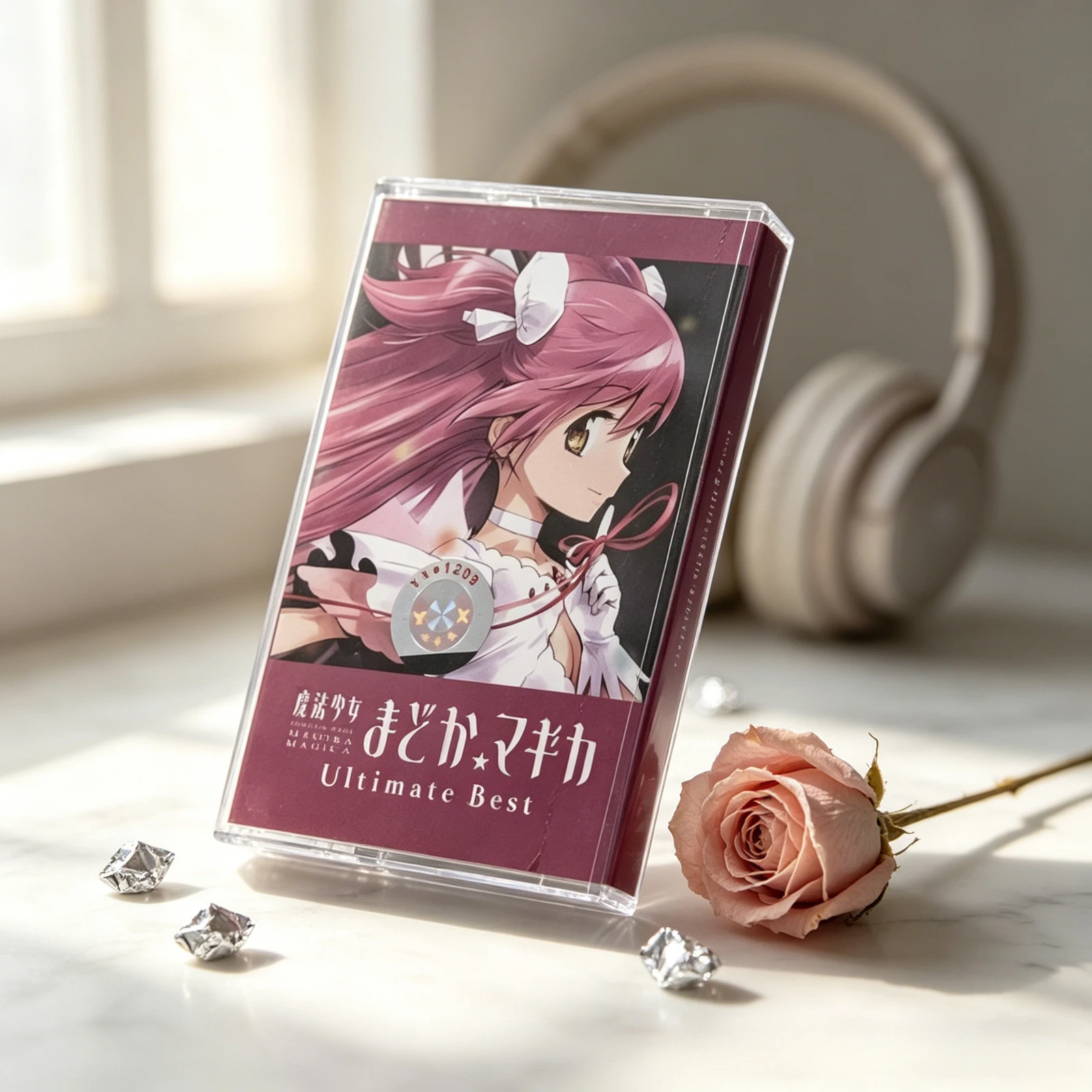 Puella Magi Madoka Magica Ultimate Best Anime OST Cassette Tape Retro Collectible with Art Booklet for Fans
Puella Magi Madoka Magica Ultimate Best Anime OST Cassette Tape Retro Collectible with Art Booklet for Fans