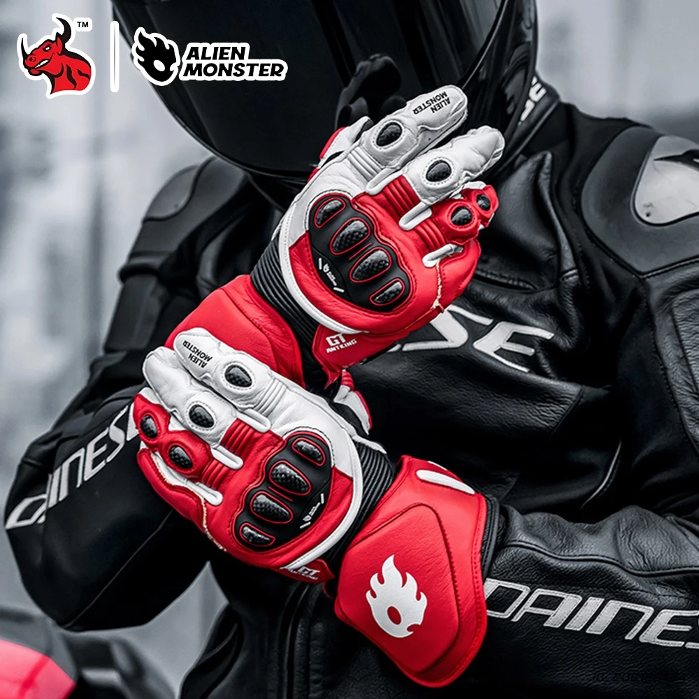 CE Certified Motorcycle Gloves for Four Seasons Men's Windproof Genuine Leather Off-Road Riding Wear Resistant Gloves
CE Certified Motorcycle Gloves for Four Seasons Men's Windproof Genuine Leather Off-Road Riding Wear Resistant Gloves