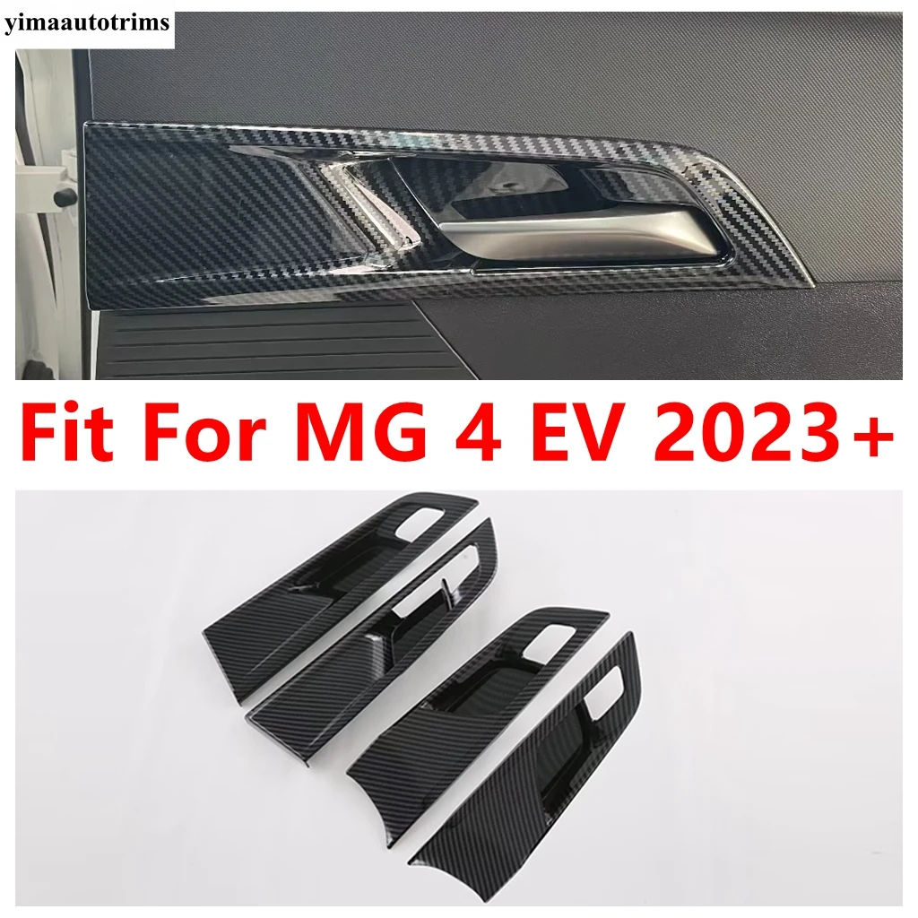 Car Inner Door Armrest Handle Bowl Frame Decoration Cover Trim Fit For MG 4 EV 2023 2024 ABS Carbon Fiber Interior Accessories
Car Inner Door Armrest Handle Bowl Frame Decoration Cover Trim Fit For MG 4 EV 2023 2024 ABS Carbon Fiber Interior Accessories