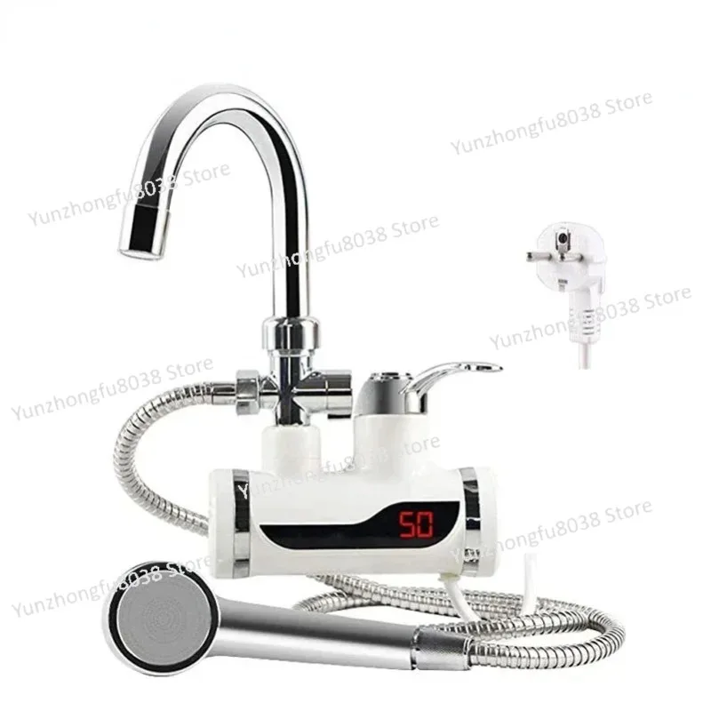 Electric Instant Hot Water Faucet Water Heater Fast Heating with LED Temperature Display Tankless Tap 110V 220V
Electric Instant Hot Water Faucet Water Heater Fast Heating with LED Temperature Display Tankless Tap 110V 220V