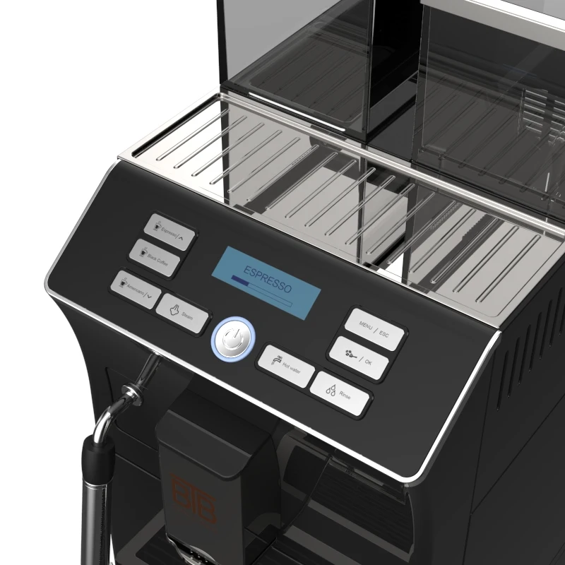 Automatic Smart Multi-function Commercial Office Use Stainless Steel Electric Coffee Maker Machine
Automatic Smart Multi-function Commercial Office Use Stainless Steel Electric Coffee Maker Machine