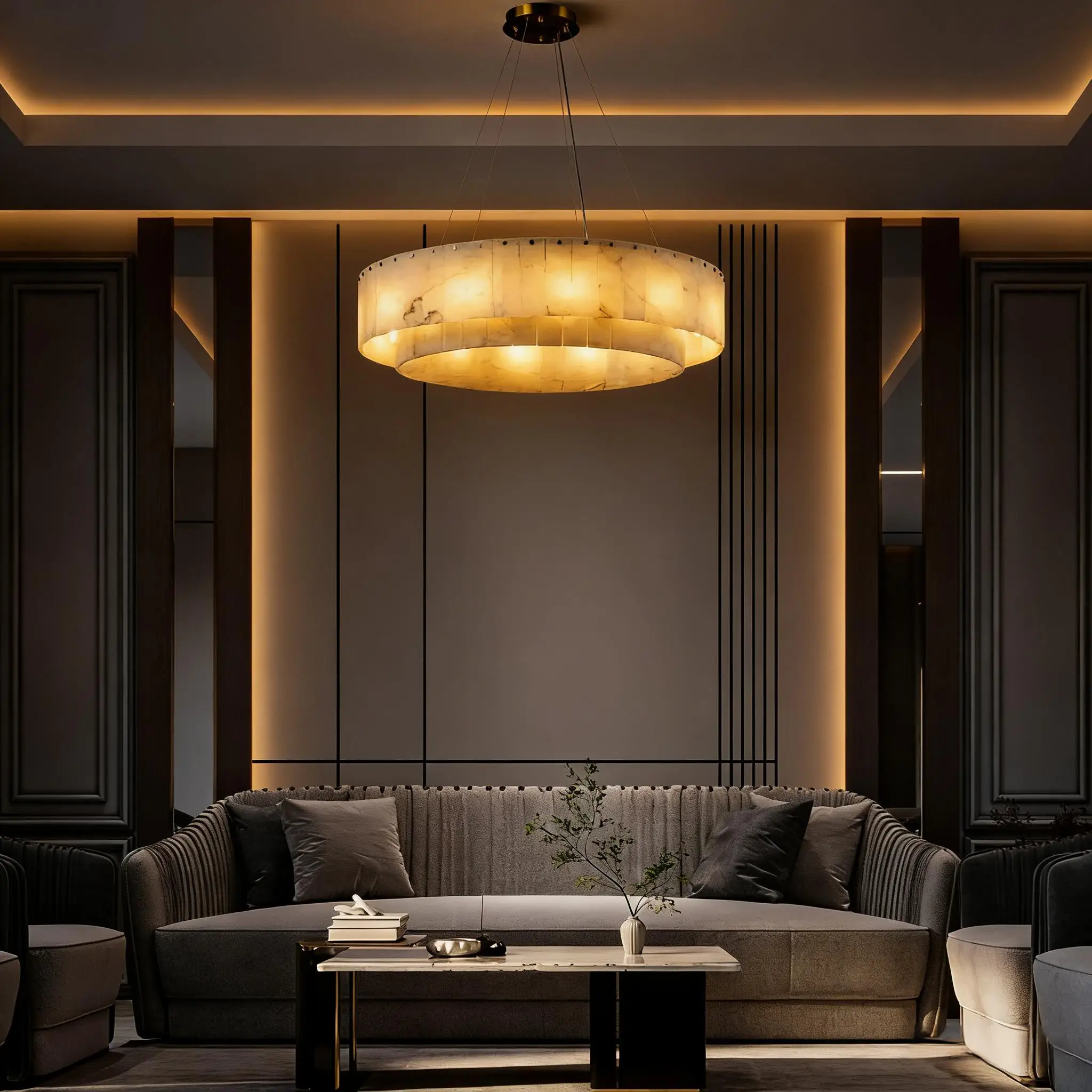 Natural Marble Brass Pendant Light Luxury Nordic Gold Chandelier for Living Room Dining Room Bedroom Bar Study Lighting Fixture
Natural Marble Brass Pendant Light Luxury Nordic Gold Chandelier for Living Room Dining Room Bedroom Bar Study Lighting Fixture