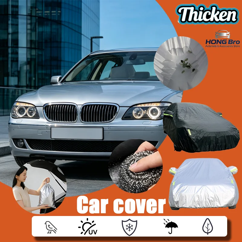 For BMW 7 Series E65 E66 E67 E68 2001-2008 Full Car Cover – Oxford Fabric, Anti-UV Sunshade, Waterproof Snowproof Dustproof
For BMW 7 Series E65 E66 E67 E68 2001-2008 Full Car Cover – Oxford Fabric, Anti-UV Sunshade, Waterproof Snowproof Dustproof