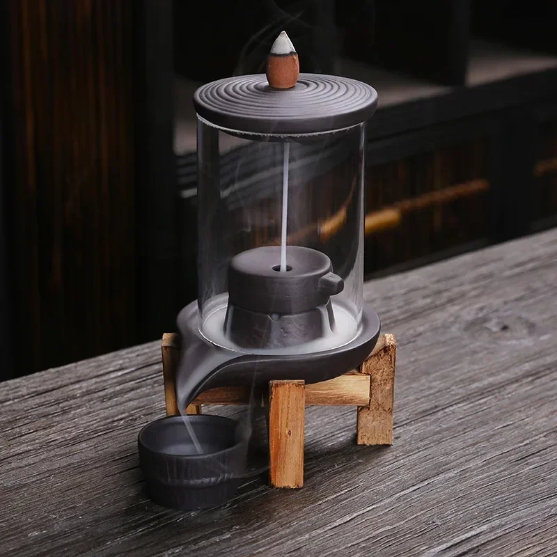 Handmade Ceramic Incense Burner Smoke Waterfall Backflow Incense Burner Living Room Incense Holder Feng Shui Decoration JU31508
Handmade Ceramic Incense Burner Smoke Waterfall Backflow Incense Burner Living Room Incense Holder Feng Shui Decoration JU31508