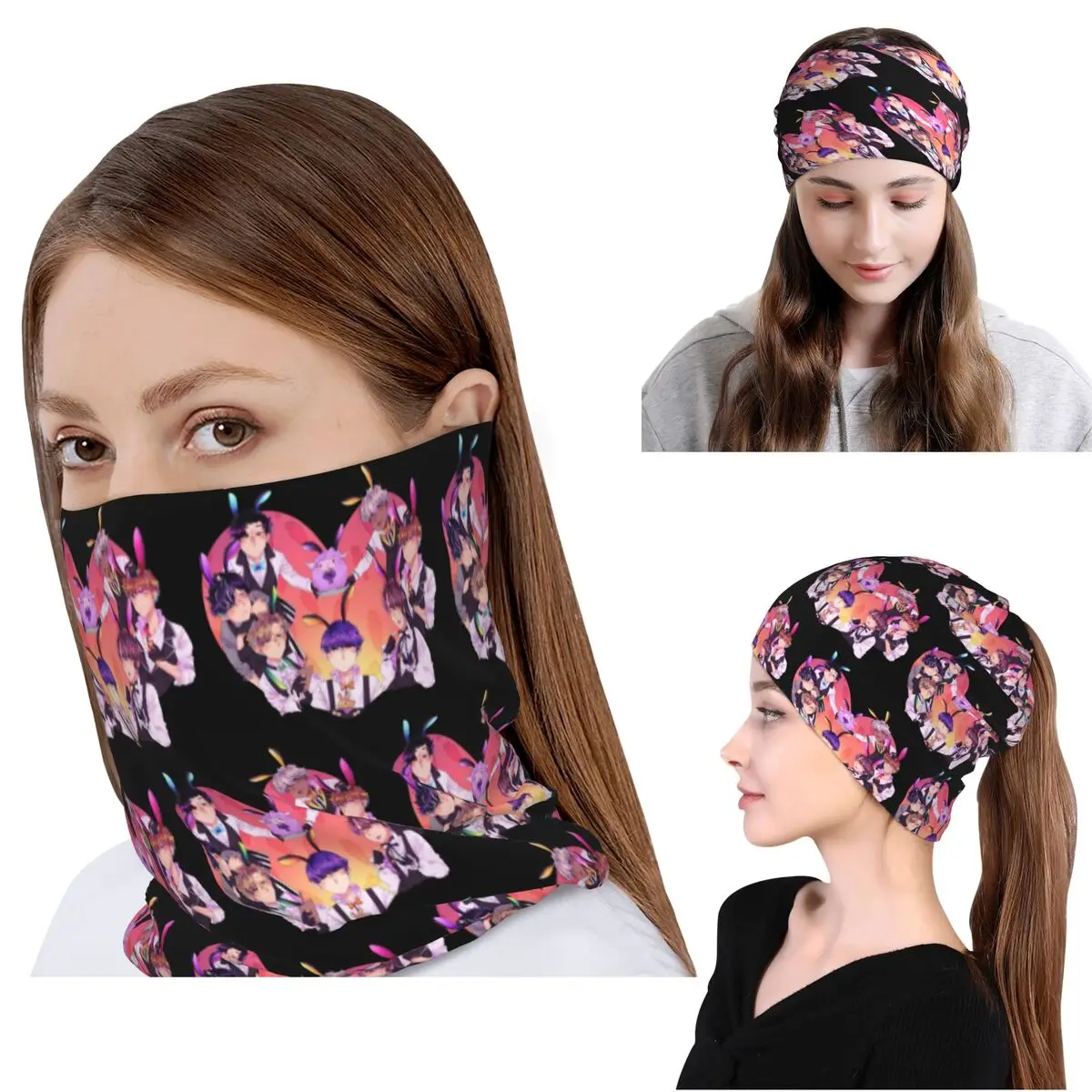 Bunny Event Obey Me Bandana Neck Gaiter Wrap Scarf Multifunction Headband Beanies Hat for Men Women Adult Washable
Bunny Event Obey Me Bandana Neck Gaiter Wrap Scarf Multifunction Headband Beanies Hat for Men Women Adult Washable