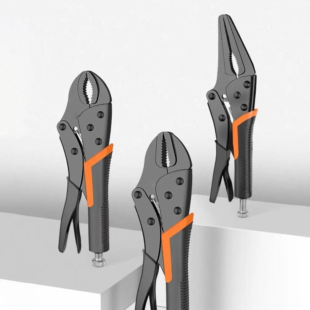 Round Locking Pliers Strong Pliers Industrial-grade Pressure Pliers Straight Manual Fixed Mooth Pipe Wrench Repair
Round Locking Pliers Strong Pliers Industrial-grade Pressure Pliers Straight Manual Fixed Mooth Pipe Wrench Repair
