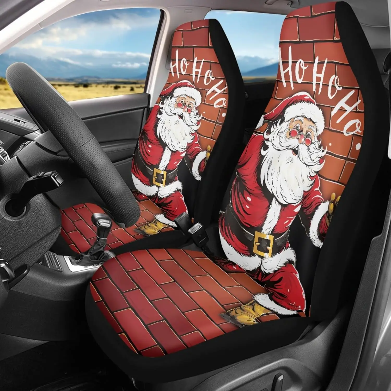 Funny Cartoon Santa Car Seat Cover Protector Christmas Front Seat Saddle Blanket Auto Interior Decor Accessories Seat Covers
Funny Cartoon Santa Car Seat Cover Protector Christmas Front Seat Saddle Blanket Auto Interior Decor Accessories Seat Covers