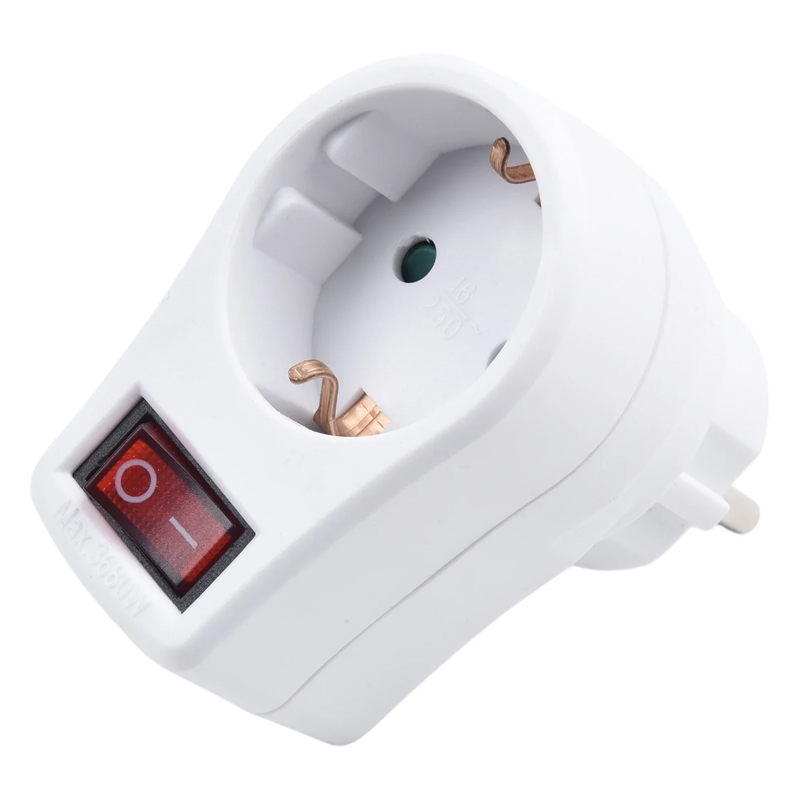 Accessories Conversion Socket 1 Way 16A 3680W 72x50x75mm Plastic Socket Adapter Socket With Light Switch White
Accessories Conversion Socket 1 Way 16A 3680W 72x50x75mm Plastic Socket Adapter Socket With Light Switch White