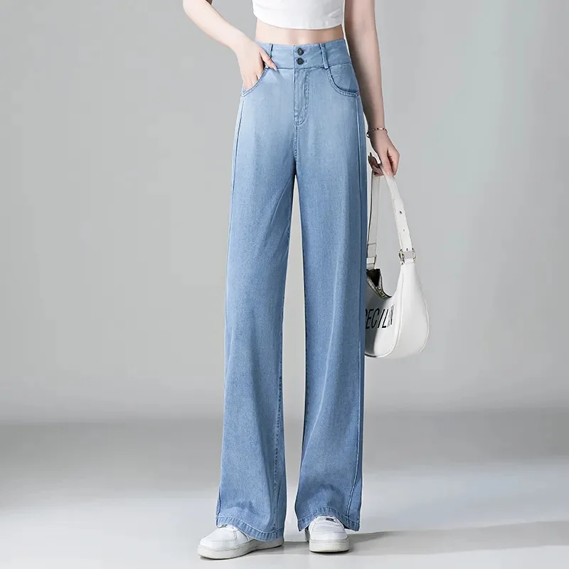 Весенние женские тонкие прямые джинсы для отдыха, корейские женские джинсовые брюки с высокой талией, 2025 г., женские ковбойские брюки большого размера 4XL
Весенние женские тонкие прямые джинсы для отдыха, корейские женские джинсовые брюки с высокой талией, 2025 г., женские ковбойские брюки большого размера 4XL
