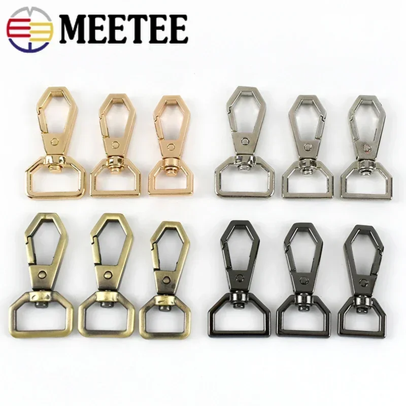 10/20Pcs 13/16/20mm Metal Buckle for Sewing Swivel Lobster Clasp Webbing Strap Clip Carabiner Snap Hook DIY Hardware Accessories
10/20Pcs 13/16/20mm Metal Buckle for Sewing Swivel Lobster Clasp Webbing Strap Clip Carabiner Snap Hook DIY Hardware Accessories