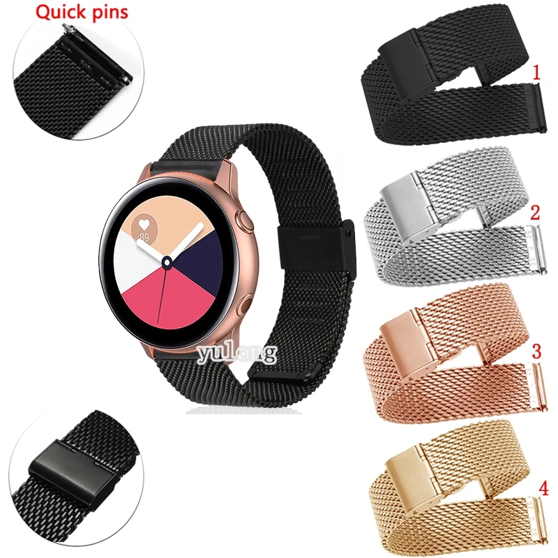 Миланский ремешок из нержавеющей стали для Samsung Galaxy Watch Active 2, часы 4, 5, 6, часы 5 Pro Watch6, классические часы 4
Миланский ремешок из нержавеющей стали для Samsung Galaxy Watch Active 2, часы 4, 5, 6, часы 5 Pro Watch6, классические часы 4