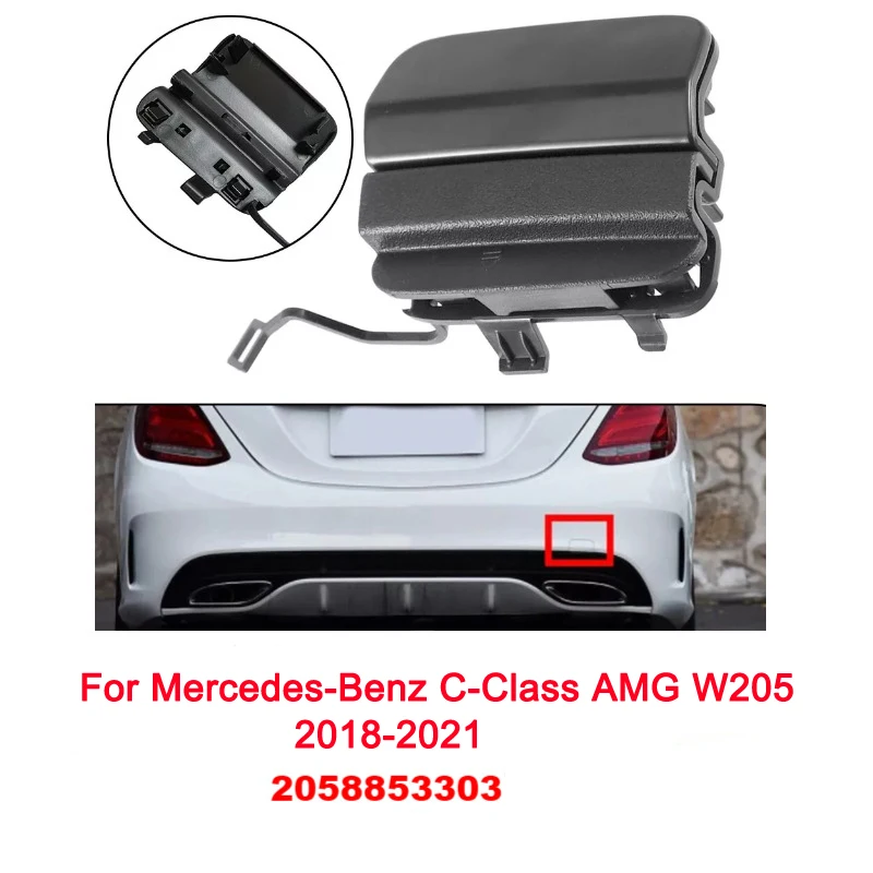 For Mercedes-Benz C-Class AMG W205 2018 2019 2020 2021 Rear Bumper Trailer Cover 2058853303
For Mercedes-Benz C-Class AMG W205 2018 2019 2020 2021 Rear Bumper Trailer Cover 2058853303