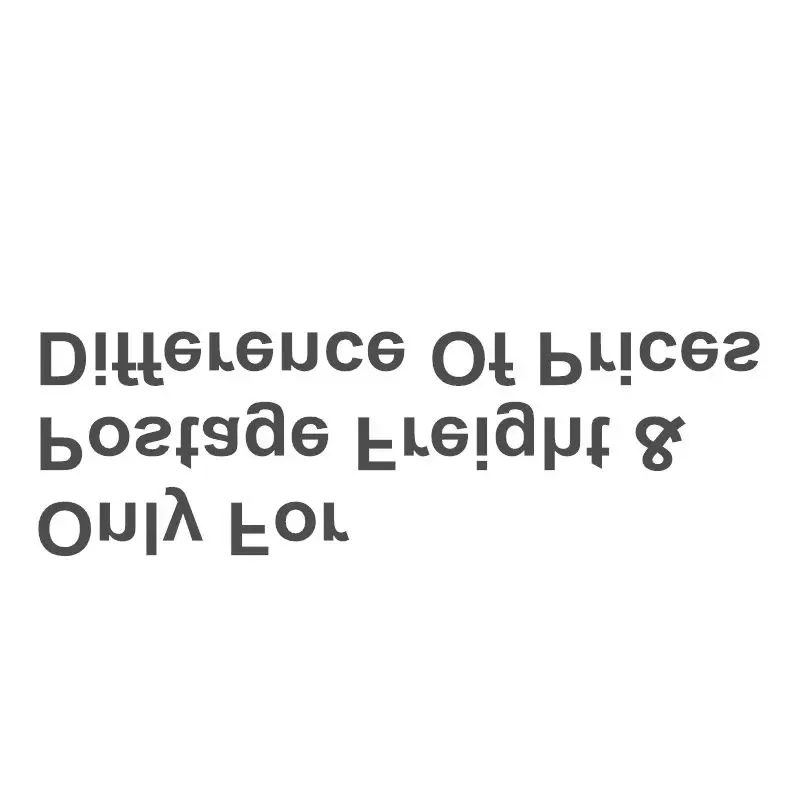 only for 1 Postage Freight Difference and Prices Additional for the Order ABCD
only for 1 Postage Freight Difference and Prices Additional for the Order ABCD