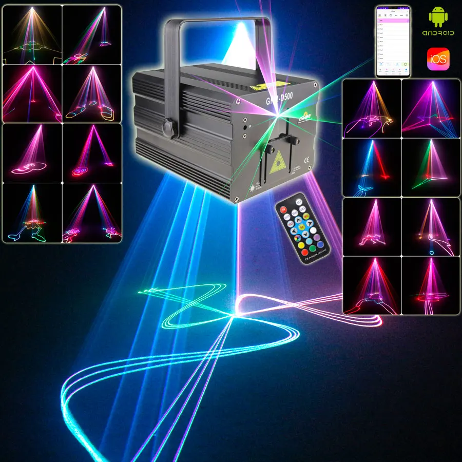 ESHINY APP 0.5W/1W/2W Holiday Christmas Animation Stage Disco Light RGB Laser Beam Scans DMX Dance Bar Party DJ Room Show G4N6
ESHINY APP 0.5W/1W/2W Holiday Christmas Animation Stage Disco Light RGB Laser Beam Scans DMX Dance Bar Party DJ Room Show G4N6