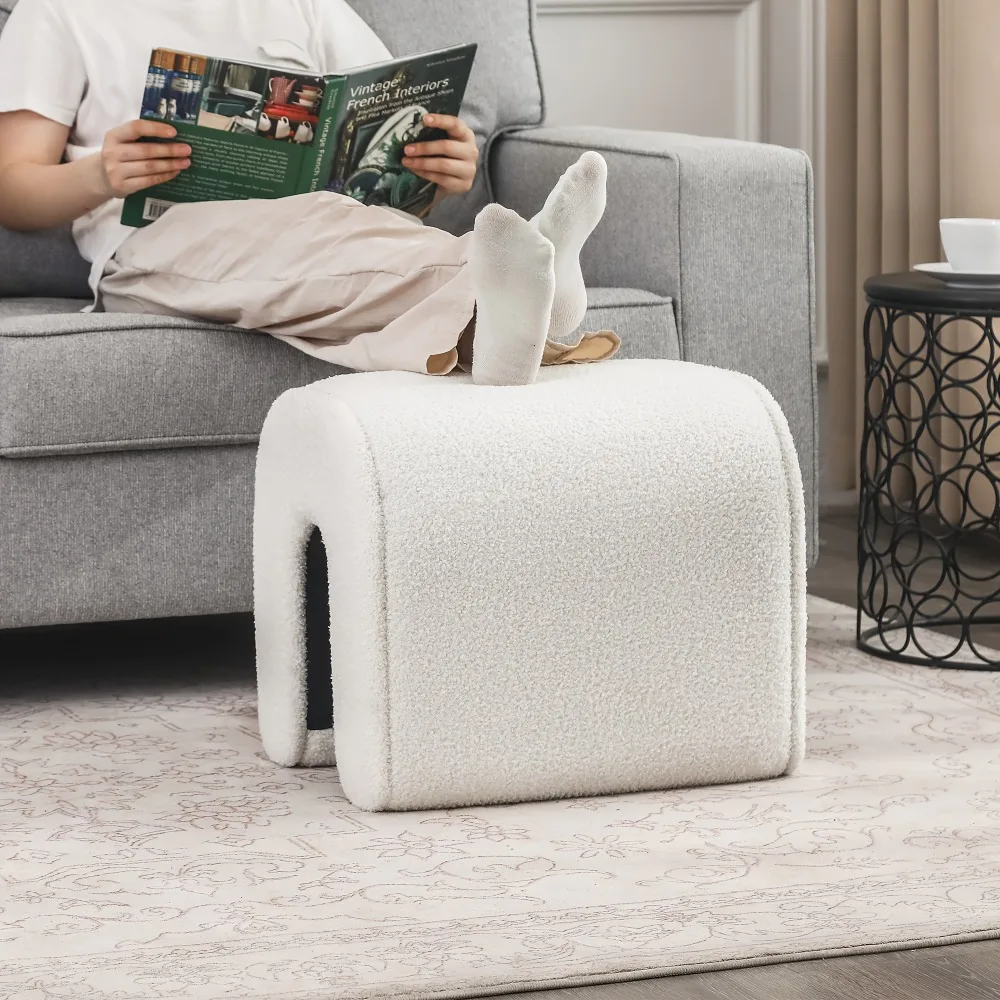 Contemporary Ottoman Footrest, Padded Compact Vanity Seat, Footrest for Sofas, Ideal for Living Areas And Bedrooms
Contemporary Ottoman Footrest, Padded Compact Vanity Seat, Footrest for Sofas, Ideal for Living Areas And Bedrooms