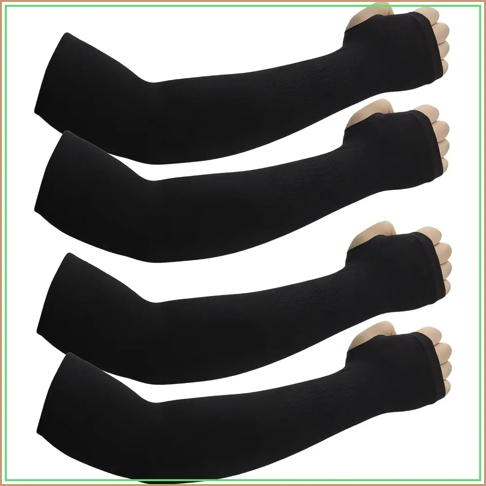 Sun Protection Arm Sleeves With Thumb Holes, Cooling Compression UV Arm Cover for Outdoor Sports
Sun Protection Arm Sleeves With Thumb Holes, Cooling Compression UV Arm Cover for Outdoor Sports