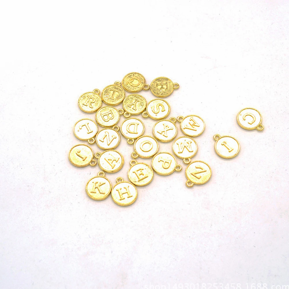 26 Letter Charm Alloy Pendant Necklace Jewelry Making Pendants Decorations Ornament
26 Letter Charm Alloy Pendant Necklace Jewelry Making Pendants Decorations Ornament