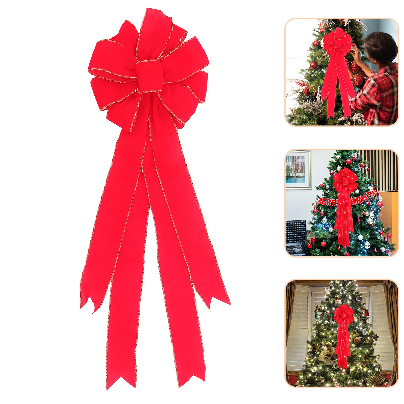 Christmas Bow Xmas Knot Pendant Decor Prop Lighting Tree Hanging Decorative LED
Christmas Bow Xmas Knot Pendant Decor Prop Lighting Tree Hanging Decorative LED
