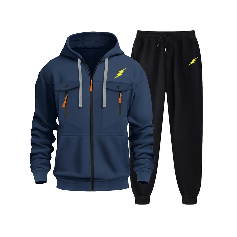 High Quality Men's Tracksuit Casual Jogging Men Versatile Sweatshirts Sweat Pants Fashion Comfort Daily Sports Simple Hoodie Set
High Quality Men's Tracksuit Casual Jogging Men Versatile Sweatshirts Sweat Pants Fashion Comfort Daily Sports Simple Hoodie Set