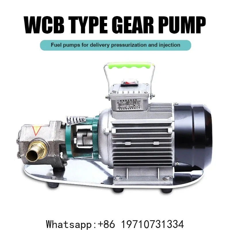 Stainless Steel Self-priming Gear Pump 220V 380V Ma High Flow Electric Oil Suction Pump
Stainless Steel Self-priming Gear Pump 220V 380V Ma High Flow Electric Oil Suction Pump