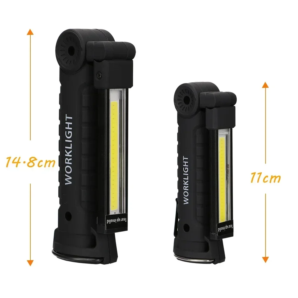 S/L Portable COB LED Flashlight USB Rechargeable Work Light Magnetic Lantern Hanging Lamp with Built-in Battery Camping Torch 
S/L Portable COB LED Flashlight USB Rechargeable Work Light Magnetic Lantern Hanging Lamp with Built-in Battery Camping Torch