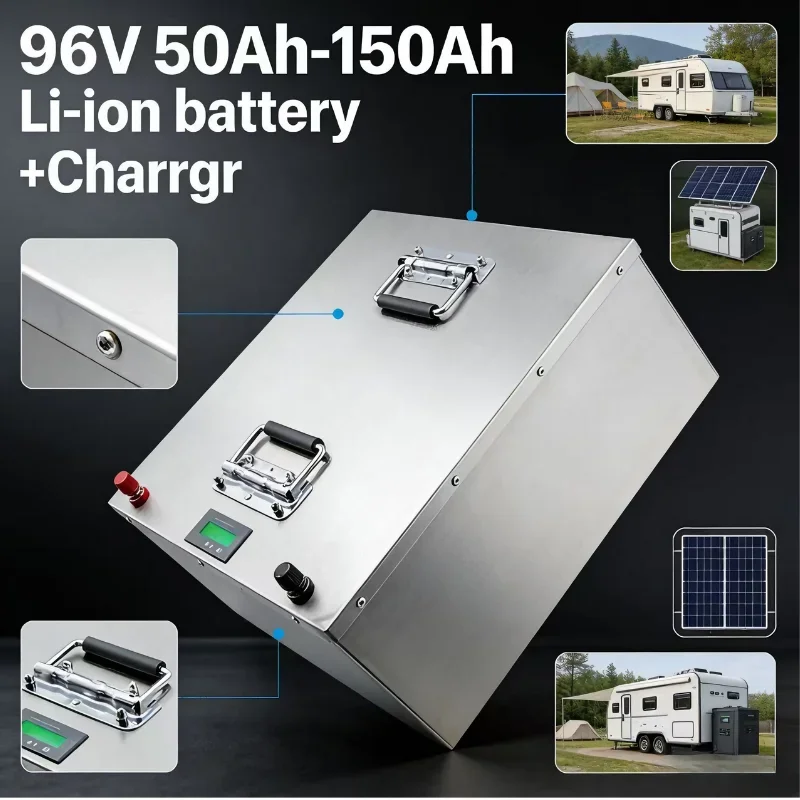 Литий-ионный аккумулятор 96В 26S 50-150Ач | Bluetooth BMS | Аккумулятор для гольф-кара/электромобиля для экскурсий мощностью 3000-9000 Вт
Литий-ионный аккумулятор 96В 26S 50-150Ач | Bluetooth BMS | Аккумулятор для гольф-кара/электромобиля для экскурсий мощностью 3000-9000 Вт