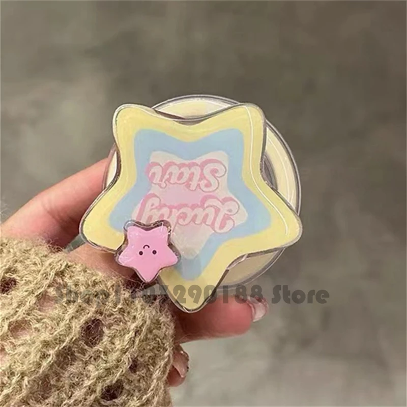 Korean Cute Rotate Star Magnetic Phone Holder Phone Grip Tok Griptok Phone Stand Holder Support For iPhone For Pad Magsafe Smart
Korean Cute Rotate Star Magnetic Phone Holder Phone Grip Tok Griptok Phone Stand Holder Support For iPhone For Pad Magsafe Smart