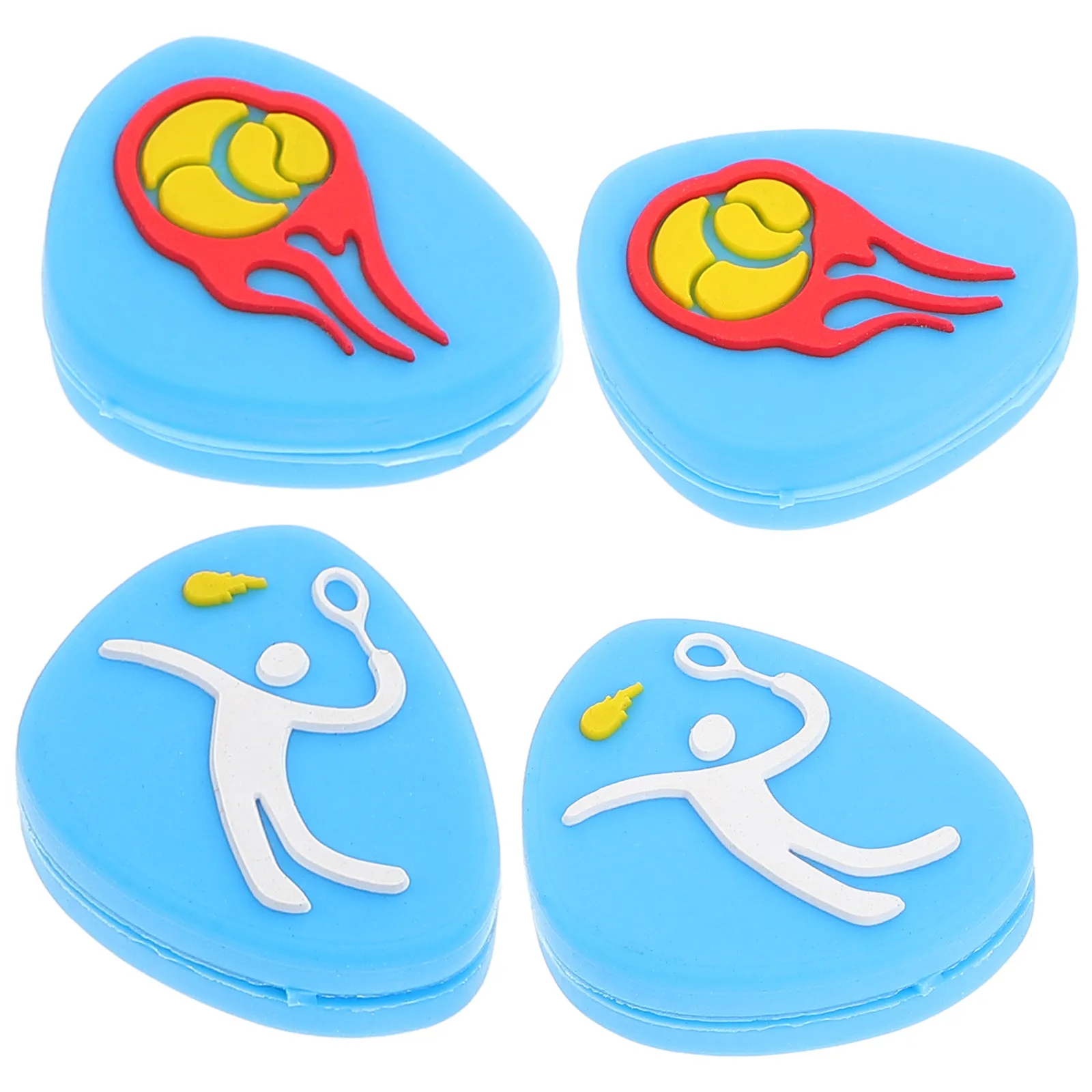 4Pcs Premium Silicone Tennis Vibration Dampeners for Rackets Cut Vibrations Enhance Control Prevent Wrist Pain Tennis Racquet
4Pcs Premium Silicone Tennis Vibration Dampeners for Rackets Cut Vibrations Enhance Control Prevent Wrist Pain Tennis Racquet