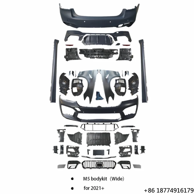 Auto Car Body Kit Factory Price Front Rear Bumper Lip for 5Series G30 to New G30 F90 Lci M5 Bodykit Full Conversion Body Kit
Auto Car Body Kit Factory Price Front Rear Bumper Lip for 5Series G30 to New G30 F90 Lci M5 Bodykit Full Conversion Body Kit