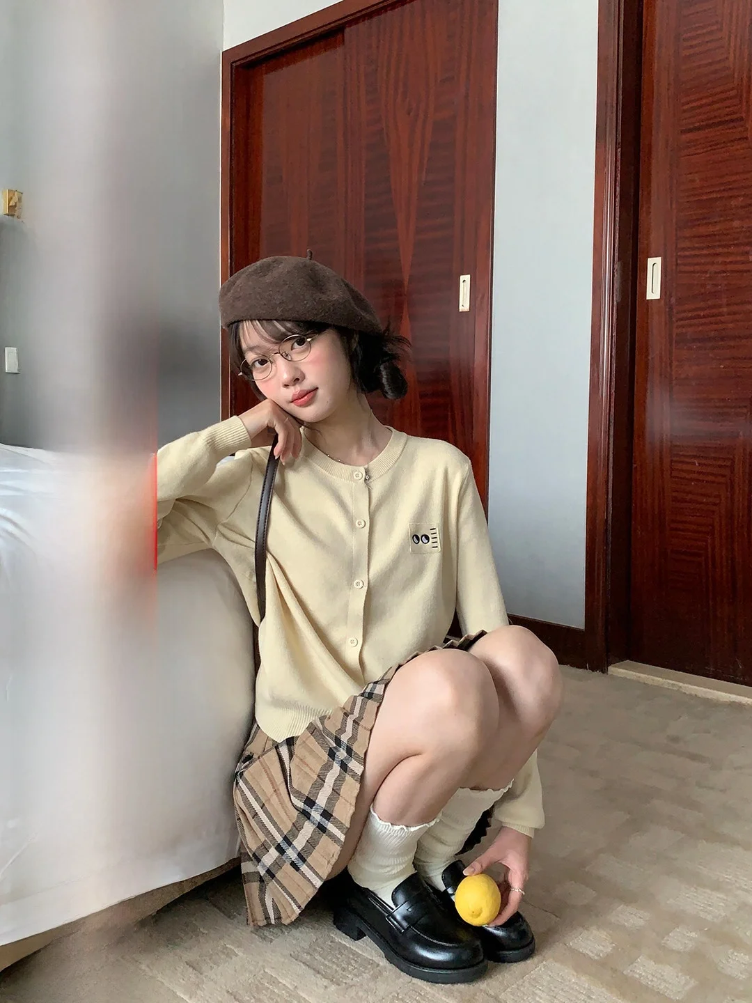 Lu Soft Korean Sle Women's Knitted Sweater Coat Embroidered Gentle Faion Vintage Spring Outerwear Ci Walk Casual
Lu Soft Korean Sle Women's Knitted Sweater Coat Embroidered Gentle Faion Vintage Spring Outerwear Ci Walk Casual