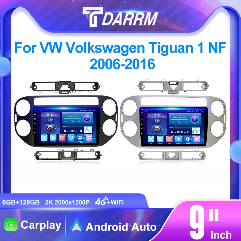 Car Radio Automotivo Multimedia For VW Volkswagen Tiguan 1 NF 2006-2016 Navigation WiFi / 4G GPS Android 12 Carplay Screen
Car Radio Automotivo Multimedia For VW Volkswagen Tiguan 1 NF 2006-2016 Navigation WiFi / 4G GPS Android 12 Carplay Screen