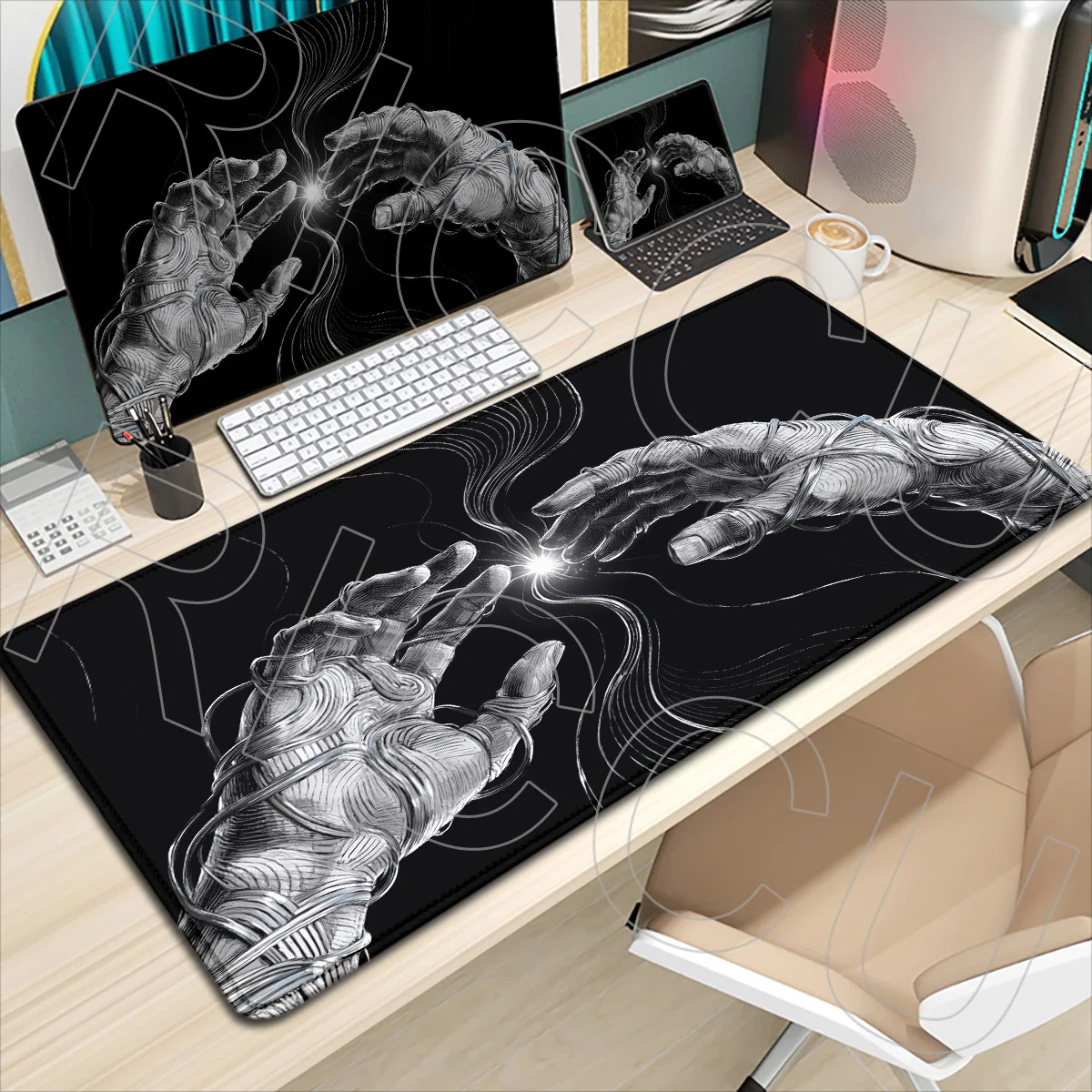 XXL HD Large Black White Gothic Hand art Mouse Pad PC Gaming Home Office Setup Laptop Keyboard Pad Esports Desk mat Gamer carpet
XXL HD Large Black White Gothic Hand art Mouse Pad PC Gaming Home Office Setup Laptop Keyboard Pad Esports Desk mat Gamer carpet