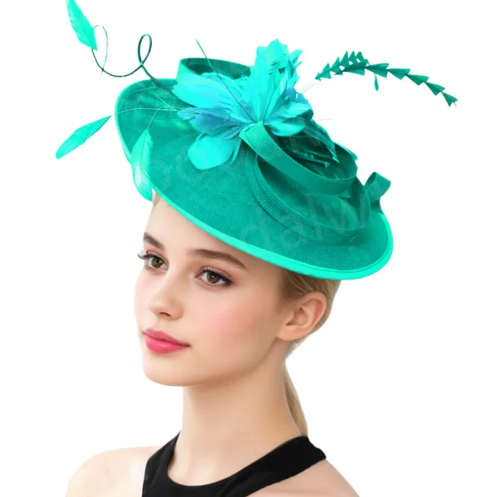 Formal Fascinator Hat For Women Elegant Royal Ascot Headpiece With Feather Flower Headpiece Ladies Church Race Derby Chapeau
Formal Fascinator Hat For Women Elegant Royal Ascot Headpiece With Feather Flower Headpiece Ladies Church Race Derby Chapeau