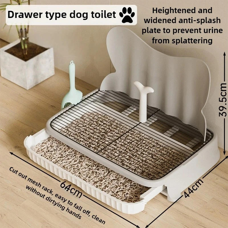Dog Toilet Small and Large Dog Anti-stepping on Feces Bedpan Urinal Pet Toilet Supplies 배변판 특대형배변판
Dog Toilet Small and Large Dog Anti-stepping on Feces Bedpan Urinal Pet Toilet Supplies 배변판 특대형배변판