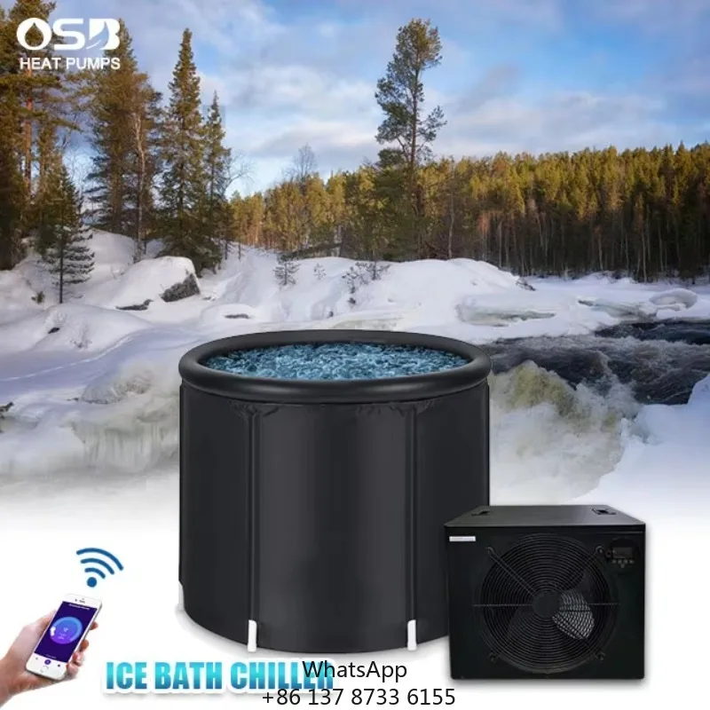 Inflatable Bathtub With Water Chiller Motor Cold Plunge Ice Baths Tub Barrel Ice Bath Features
Inflatable Bathtub With Water Chiller Motor Cold Plunge Ice Baths Tub Barrel Ice Bath Features