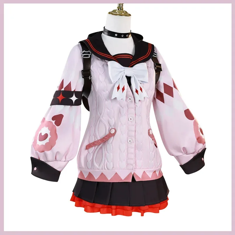 Game Zenless Zone Zero Ukinami Yuzuha Cosplay Costume Spook Shack Pink Coat JK Uniform Backpack Wig Woman Kawaii Carnival Suit 5
Game Zenless Zone Zero Ukinami Yuzuha Cosplay Costume Spook Shack Pink Coat JK Uniform Backpack Wig Woman Kawaii Carnival Suit 5