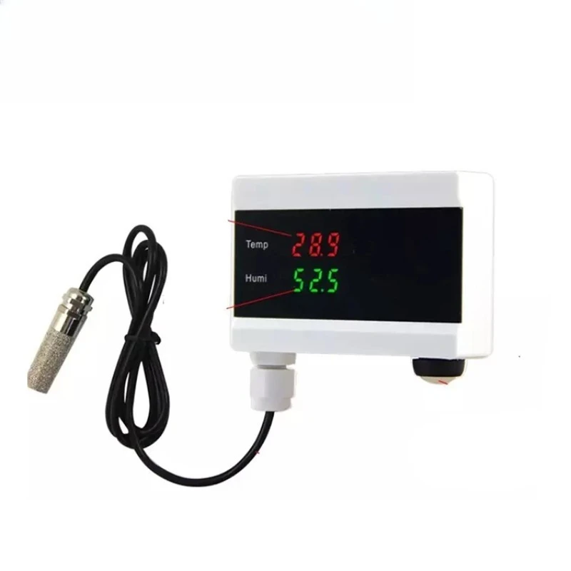 WIFI Smart Temperature Humidity Alarm Sensor, Digital Display Thermometer Hygrometer with App Alert for Home/Industrial
WIFI Smart Temperature Humidity Alarm Sensor, Digital Display Thermometer Hygrometer with App Alert for Home/Industrial