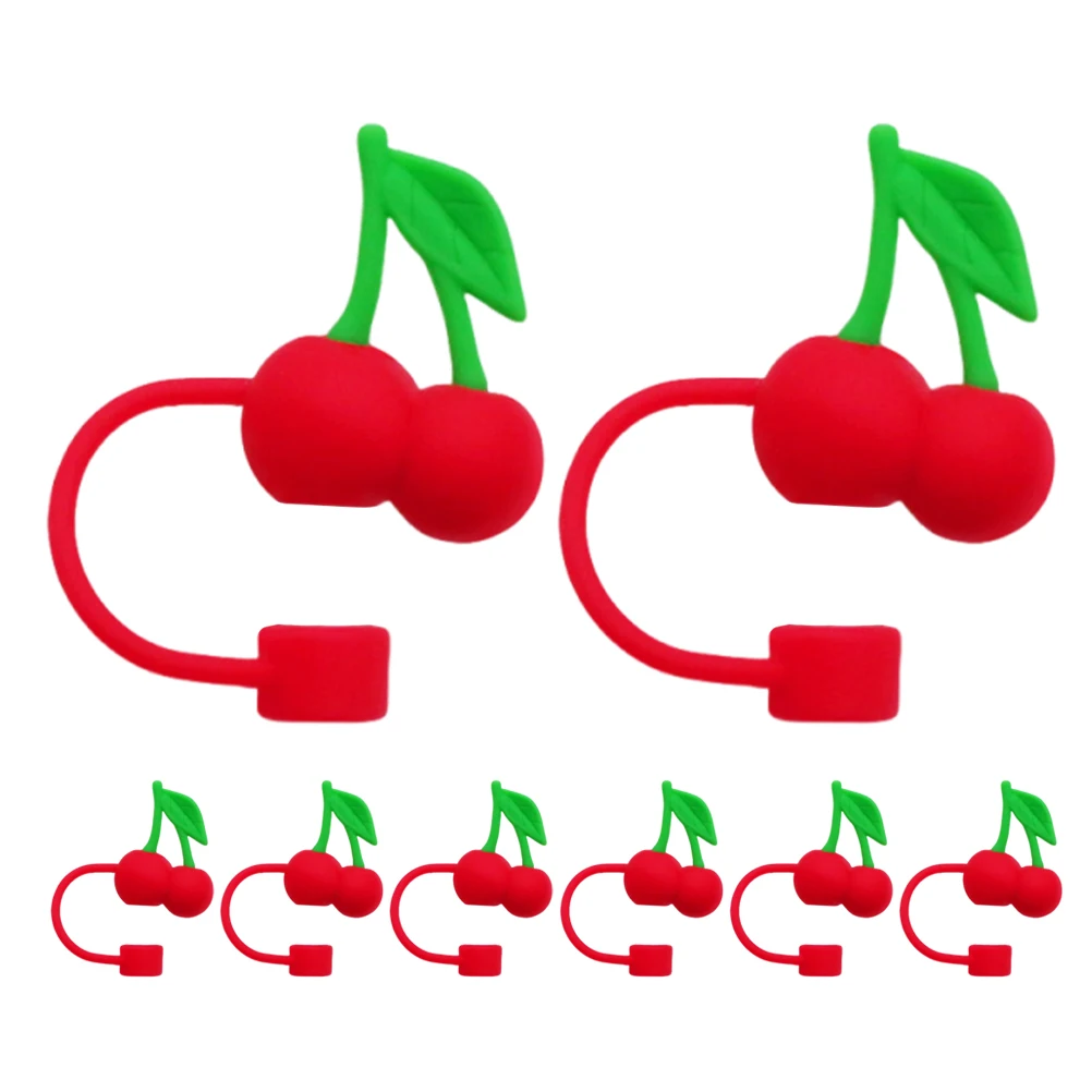 Cherry Straw Fruit Fruit Straw Cover Silicone Topper Reusable Dustproof Cover Tumbler Cup 10mm Straws Bar Accessories
Cherry Straw Fruit Fruit Straw Cover Silicone Topper Reusable Dustproof Cover Tumbler Cup 10mm Straws Bar Accessories