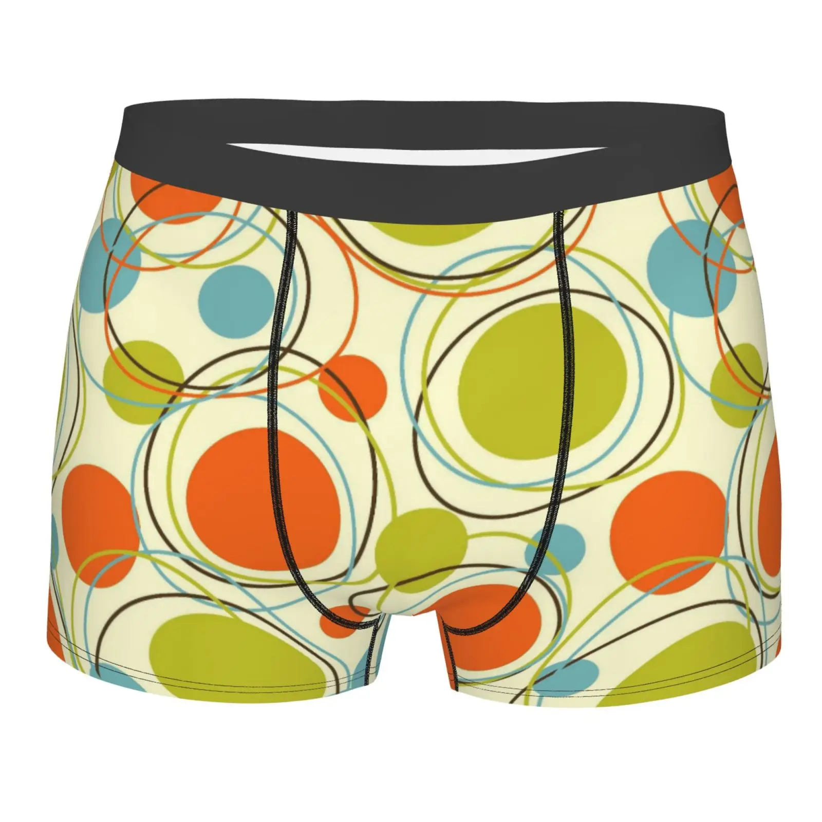 Ретро 80-е 90-е нижнее белье с круглым принтом середины века, мужские эластичные трусы-боксеры, шорты, мягкие сексуальные трусы для мужчин
Ретро 80-е 90-е нижнее белье с круглым принтом середины века, мужские эластичные трусы-боксеры, шорты, мягкие сексуальные трусы для мужчин