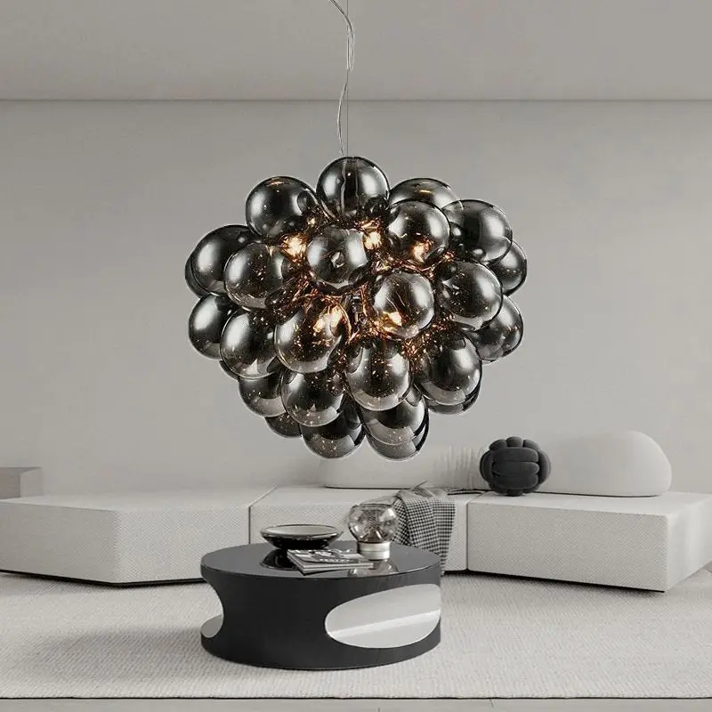 SANDYHA Modern Grape Glass Chandelier Nordic Pendant Light for Living Room Dining Bedroom Home Decor Lampara Techo Lighting
SANDYHA Modern Grape Glass Chandelier Nordic Pendant Light for Living Room Dining Bedroom Home Decor Lampara Techo Lighting